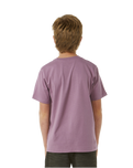 The Rip Curl Boys Boys Big Mumma Icon T-Shirt in Dusty Purple