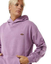 The Rip Curl Mens Original Surfers Hoodie in Dusty Purple