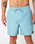 The Rip Curl Mens Easy Living Volley Shorts in Dusty Blue