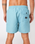 The Rip Curl Mens Easy Living Volley Shorts in Dusty Blue