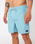 The Rip Curl Mens Easy Living Volley Shorts in Dusty Blue