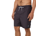 The Rip Curl Mens Easy Living Volley Shorts in Black