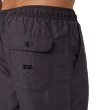 The Rip Curl Mens Easy Living Volley Shorts in Black