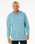 The Rip Curl Mens Surf Revival Hoodie in Dusty Blue