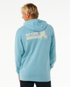 The Rip Curl Mens Surf Revival Hoodie in Dusty Blue