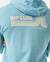 The Rip Curl Mens Surf Revival Hoodie in Dusty Blue