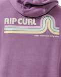 The Rip Curl Mens Surf Revival Hoodie in Dusty Purple