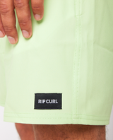 The Rip Curl Mens Daily Volley Shorts in Patina Green