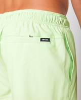 The Rip Curl Mens Daily Volley Shorts in Patina Green