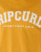 The Rip Curl Womens Seacell Crop Heritage T-Shirt in Gold