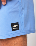 The Rip Curl Mens Mirage Retro Golden Hour Boardshorts in Blue Yonder