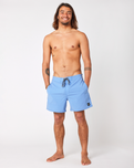 The Rip Curl Mens Mirage Retro Golden Hour Boardshorts in Blue Yonder