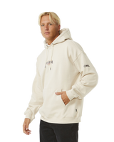 The Rip Curl Mens Pro 2024 Hoodie in Vintage White