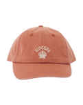 The Rip Curl Womens Mixed 6 Panel Cap in Rust