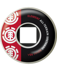 The Element Section 52mm Skateboard Wheels in Red