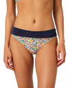 The Rip Curl Womens Afterglow Ditsy Roll Up Good Bikini Bottoms in Multi Colour