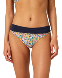 The Rip Curl Womens Afterglow Ditsy Roll Up Good Bikini Bottoms in Multi Colour