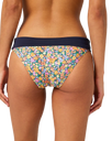 The Rip Curl Womens Afterglow Ditsy Roll Up Good Bikini Bottoms in Multi Colour