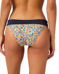 The Rip Curl Womens Afterglow Ditsy Roll Up Good Bikini Bottoms in Multi Colour