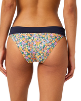 The Rip Curl Womens Afterglow Ditsy Roll Up Good Bikini Bottoms in Multi Colour