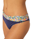 The Rip Curl Womens Afterglow Ditsy Roll Up Good Bikini Bottoms in Multi Colour