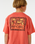 The Rip Curl Boys Boys Lost Islands Logo T-Shirt in Hot Coral