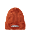 The Rip Curl Womens Premium Surf Shallow Beanie in Burnt Red