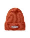 The Rip Curl Womens Premium Surf Shallow Beanie in Burnt Red