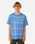 The Rip Curl Boys Boys Lost Islands Tie Dye T-Shirt in Blue Yonder