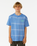 The Rip Curl Boys Boys Lost Islands Tie Dye T-Shirt in Blue Yonder