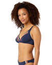 The Rip Curl Womens Day BreakC- D Tri Bikini Top in Navy