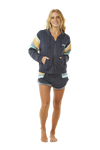 The Rip Curl Womens Surf Revival Zip Hoodie in Navy