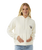 The Rip Curl Womens Block Party Relaxed Hoodie in Bone