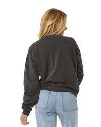 The Rip Curl Womens Tiki Tropic Relaxed Sweatshirt in Washed Black