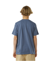 The Rip Curl Boys Boys Lost Islands T-Shirt in Vintage Navy