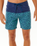 The Rip Curl Mens Mirage Downline Boardshorts in Washed Navy