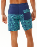 The Rip Curl Mens Mirage Downline Boardshorts in Washed Navy