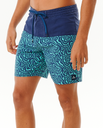 The Rip Curl Mens Mirage Downline Boardshorts in Washed Navy