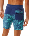 The Rip Curl Mens Mirage Downline Boardshorts in Washed Navy