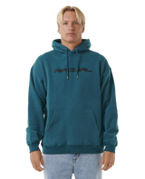 The Rip Curl Mens Dosed Up Hoodie in Trekking Green