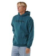 The Rip Curl Mens Dosed Up Hoodie in Trekking Green