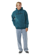 The Rip Curl Mens Dosed Up Hoodie in Trekking Green