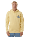 The Rip Curl Mens SWC Hays & Razed Hoodie in Straw