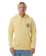 The Rip Curl Mens SWC Hays & Razed Hoodie in Straw