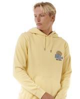 The Rip Curl Mens SWC Hays & Razed Hoodie in Straw