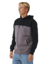 The Rip Curl Mens Surf Revival Hoodie in Black