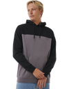 The Rip Curl Mens Surf Revival Hoodie in Black