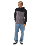 The Rip Curl Mens Surf Revival Hoodie in Black