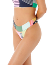 The Rip Curl Womens Day Break Skimpy Bikini Bottoms in Multi Colour