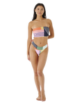 The Rip Curl Womens Day Break Skimpy Bikini Bottoms in Multi Colour